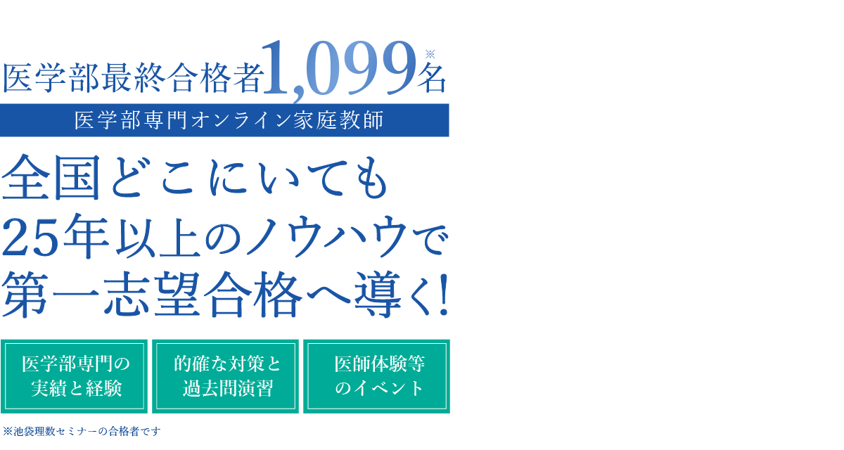 全国どこにいても25年以上のノウハウで第一志望合格へ導く
